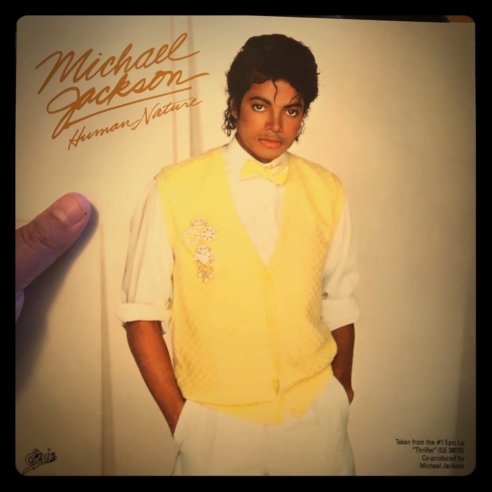 Michael Jackson vintage school folder